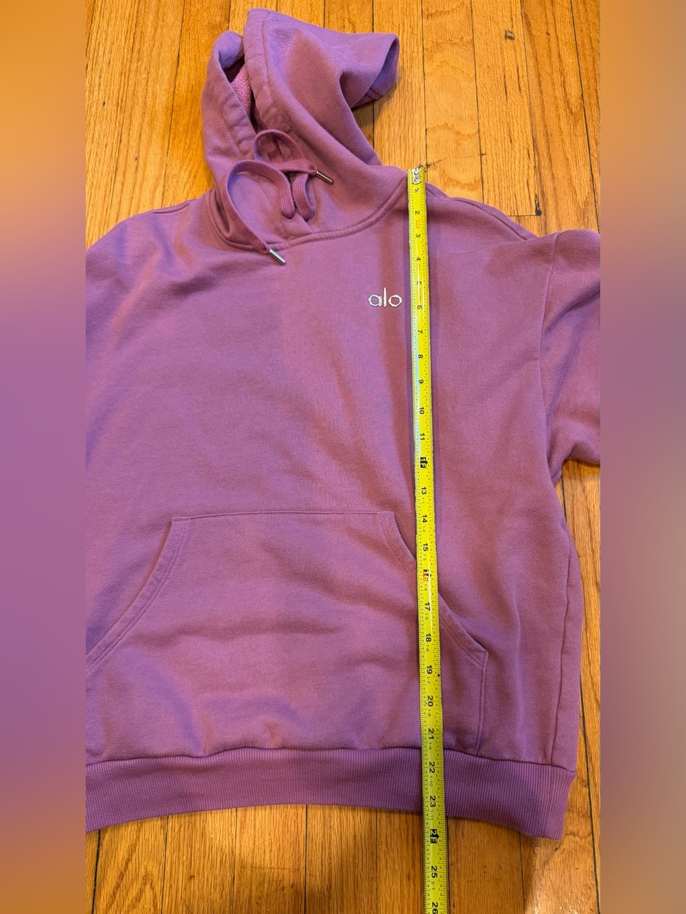 Alo Yoga Accolade Hoodie Sweatshirt Women’s Size S Dusty Rose - Picture 5 of 8